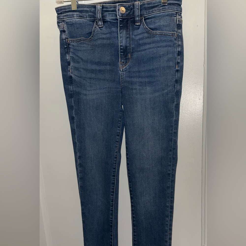 American Eagle Straight Leg Jeans Size 6 Extra Long (Waist 28 Length 40 in)